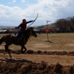 Niğde'de Altay k&ouml;y&uuml;nde Nevruz &ccedil;oşkusu