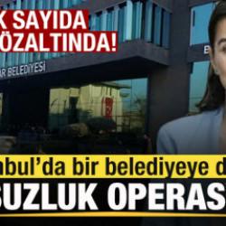 &Uuml;sk&uuml;dar Belediyesi'ne operasyon: &Ccedil;ok sayıda kişi g&ouml;zaltına alındı