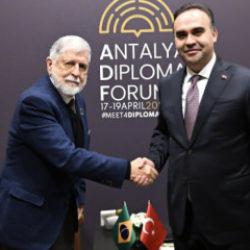 Antalya&rsquo;da diplomasi trafiği! Bakan Kacır&rsquo;dan peş peşe kritik  g&ouml;r&uuml;şmeler