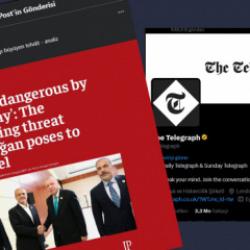 İngiliz, İsrail'in ekmeğine yağ s&uuml;rd&uuml; sonra da haberi sildi: Tamamen asılsız veya uydurma