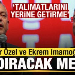 Kılı&ccedil;daroğlu'dan İBB Başkan Vekili Nuri Aslan&rsquo;a İmamoğlu ve &Ouml;zg&uuml;r &Ouml;zel mesajı