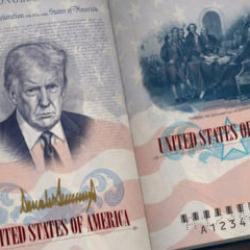 Pasaportlara Trump'ın portresi basılacak