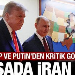Son dakika haberi: Trump ve Putin arasında kritik g&ouml;r&uuml;şme!
