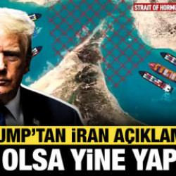 Trump'tan canlı yayında İran a&ccedil;ıklaması: T&uuml;m d&uuml;nya bu s&ouml;zlere kilitlendi!