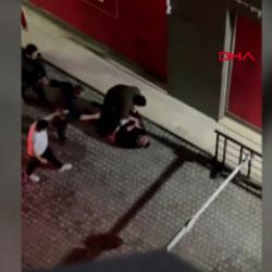 Avcılar'da park yeri kavgasında g&uuml;venlik g&ouml;revlisine saldırdılar