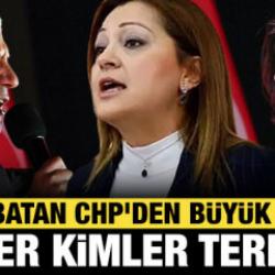 Dibe batan CHP'den b&uuml;y&uuml;k ka&ccedil;ış: Kimler terk etti kimler!