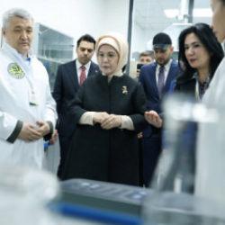 Emine Erdoğan&rsquo;dan Kazakistan&rsquo;da &ldquo;Sıfır Atık&rdquo; a&ccedil;ılışı