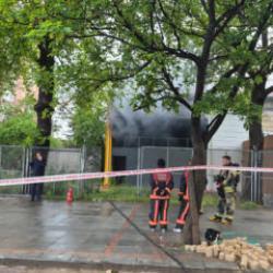 Ankara&rsquo;da trafoda korkutan yangın! Alevler mahalleyi sardı