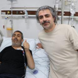 Diyalizden eşinin b&ouml;breğiyle kurtulup &ccedil;ifte bayram yaşadı