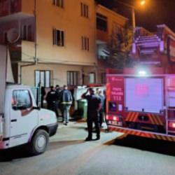 Korku dolu anlar: Eski eşinin evini molotofkokteyli attı