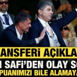 3 transferi a&ccedil;ıklayan Hakan Safi'den olay s&ouml;zler: &Ccedil;eyrek puanımızı bile alamayacaklar