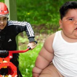 Yağız'ın inanılmaz değişimi: 5 yaşında 90 kiloydu, 11 yaşında 40 kilo oldu