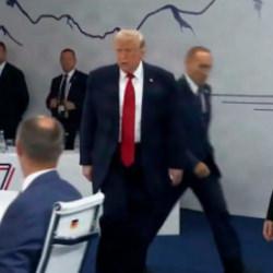 G7 zirvesine ge&ccedil; kalan Trump'ın s&ouml;zleri olay oldu