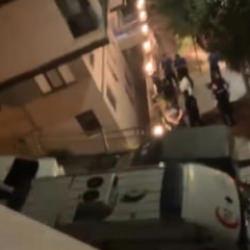 Kağıthane'de kan donduran olay! Korkuluklara kabloyla asılı ceset bulundu