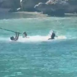 Silifke'de denizde sopalı kavga! Bakan G&uuml;rlek'ten a&ccedil;ıklama geldi