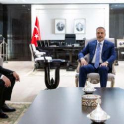 Bakan Fidan Ankara İl Emniyet M&uuml;d&uuml;r&uuml; Y&uuml;ksek'i kabul etti