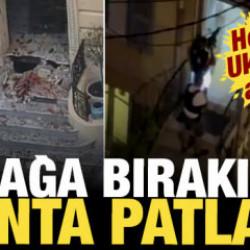 Monako'da dehşet anları:  Sokağa bırakılan &ccedil;anta patladı