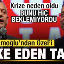 Ekrem İmamoğlu'ndan &Ouml;zg&uuml;r &Ouml;zel'i şoke eden talep! Krize neden oldu! 
