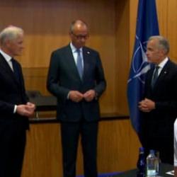 Haaland NATO Zirvesi'nde de liderlerin g&uuml;ndemi oldu