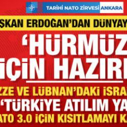Zirvenin en kritik konuşması: Erdoğan'dan NATO'nun geleceğine T&uuml;rkiye imzası!