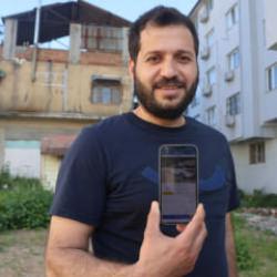 Vatandaşı ağına d&uuml;ş&uuml;remeyen dolandırıcı beddua etti! Keşke enkaz altında...