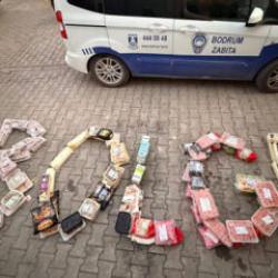 Bodrum'da gıda skandalı! 1 ton 200 kilo &uuml;r&uuml;n imha edildi