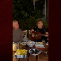 Haluk Levent'in, H&uuml;seyin Başaran ile g&ouml;r&uuml;nt&uuml;leri ortaya &ccedil;ıktı