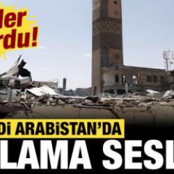 Son dakika: Suudi Arabistan'da patlama sesleri!