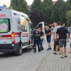 Tartıştığı babasını bı&ccedil;akla yaraladı