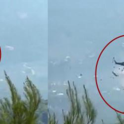 Yunanistan'da helikopter &ccedil;arpıştı