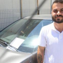 Sergilediği davranışla, &ccedil;arptığı ara&ccedil; sahibinin duasını aldı