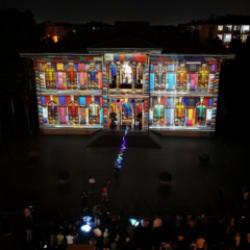 Konya'da nefes kesen gece! Mapping ve drone g&ouml;sterisi b&uuml;y&uuml;ledi