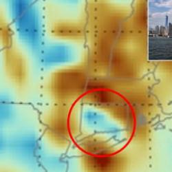 New York'a doğru ilerliyor! Yakınlarda gizlenmiş gizemli bir s&uuml;tun keşfettiler!