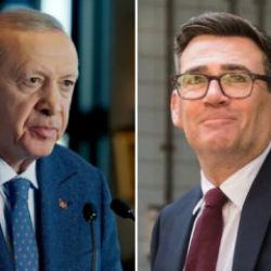 Cumhurbaşkanı Erdoğan Birleşik Krallık Başbakanı Burnham ile g&ouml;r&uuml;şt&uuml;