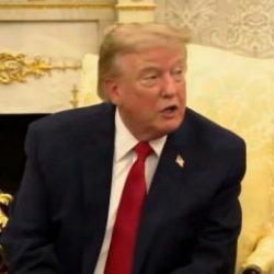 Donald Trump skandal H&uuml;rm&uuml;z a&ccedil;ıklamasını yineledi: ''ABD toprağı ilan edeceğiz''