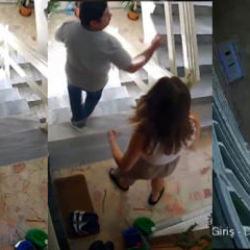 Sultangazi&rsquo;de takıntılı şahıs apartmanda dehşet sa&ccedil;tı