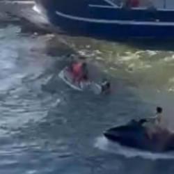 Jet ski, k&ouml;pr&uuml;n&uuml;n ayağına &ccedil;arptı: 1 &ouml;l&uuml;, 1 yaralı