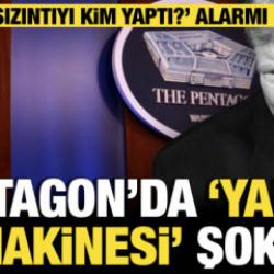 Pentagon&rsquo;da &ldquo;yalan makinesi&rdquo; şoku: ABD&rsquo;de &ldquo;sızıntıyı kim yaptı?&rdquo; alarmı