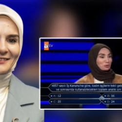 100 bin TL'lik soruyu bilemedi! Cevabı bakan paylaştı!