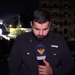 Muhabir canlı yayında bombalı saldırıya uğradı