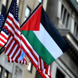 ABD tarihinde bir ilk! Amerika halkı g&ouml;z&uuml;n&uuml; a&ccedil;tı! İsrail'e Filistin şoku