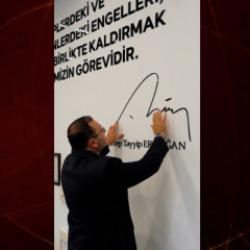 Cumhurbaşkanı Erdoğan'ın imzası yeniden ait olduğu yerde