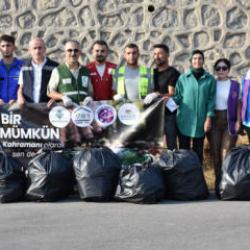 D&uuml;nya Temizlik G&uuml;n&uuml;'nde Şırnak'tan atıksız d&uuml;nya mesajı