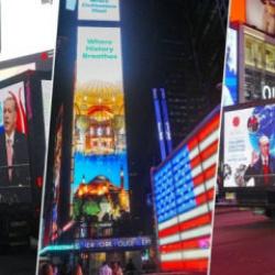 Times Meydanı'na Erdoğan m&uuml;hr&uuml;: İşte New York'u titreten o tarihi manifesto!