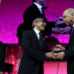Cumhurbaşkanı Erdoğan ABD ziyaretinde &uuml;nl&uuml; isimlerle bir araya geldi