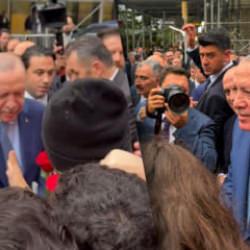 Erdoğan'a T&uuml;rkevi'nde coşkulu karşılama: İnşallah dolu dolu bir BM ge&ccedil;ireceğiz
