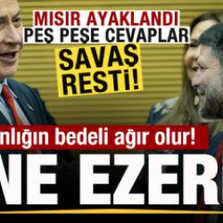 Mısır ayaklandı! Peş peşe savaş cevabı: &Ccedil;ılgınlığın bedeli ağır olur! Ezdik, yine ezeriz