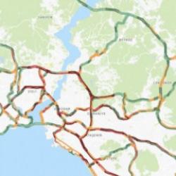 Yağmur bastırdı, yollar fel&ccedil; oldu: İstanbul&rsquo;da trafik y&uuml;zde 90'a dayandı!