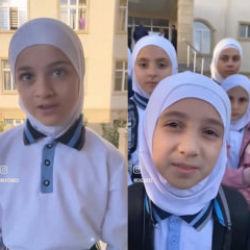 Azerbaycan'da baş&ouml;rt&uuml;s&uuml; yasağına &ouml;ğrencilerden tepki: Asla a&ccedil;mayacağız