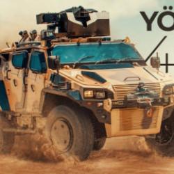 Araziye &ccedil;ıktığında engel tanımayan T&uuml;rk zırhlı aracı: Y&Ouml;R&Uuml;K 4X4!